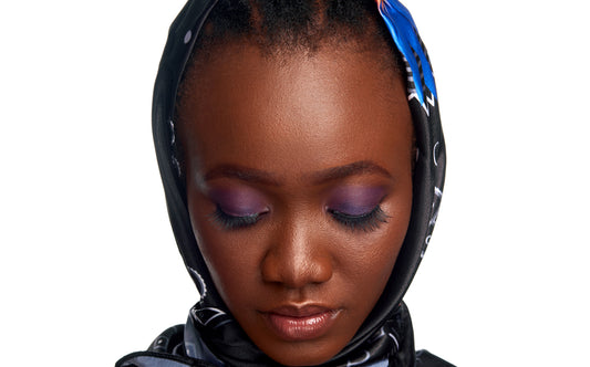 How to Wear a Kamdana (African Bandana) with Short Hair - KAMDANA