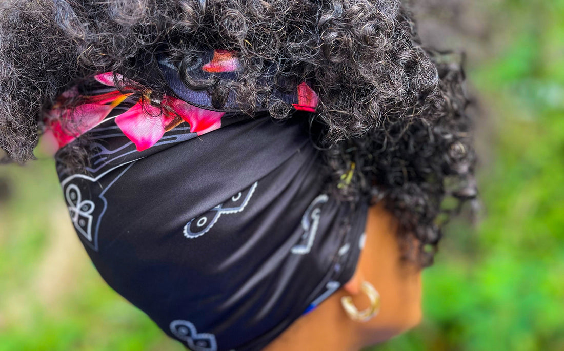 How to Wear an African Bandana for Women - KAMDANA