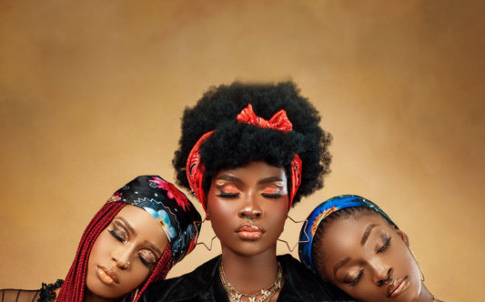 THE CUTEST BANDANA HAIRSTYLES AFRICAN PRINT - KAMDANA