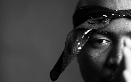 HOW TO WEAR YOUR AFRICAN BANDANA LIKE TUPAC SHAKUR - KAMDANA