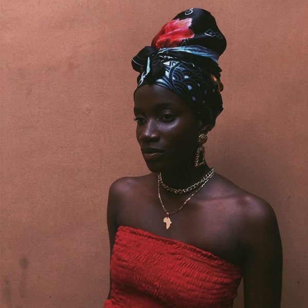 How to wear an African Bandana ? – KAMDANA